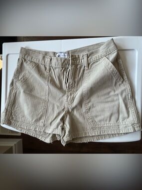 ZARA NWOT light green Cargo Shorts